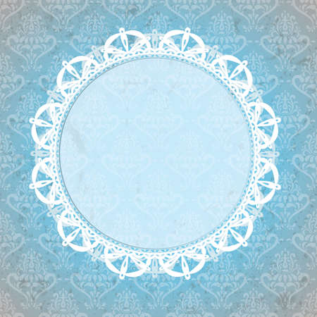 Vintage lace background  EPS 10 vector illustrationのイラスト素材