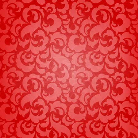 Red abstract seamless wallpaper for Christmas design vector illustration  RGB のイラスト素材