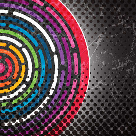 Colorful  abstract background with grunge effect  EPS 10 vector illustration のイラスト素材