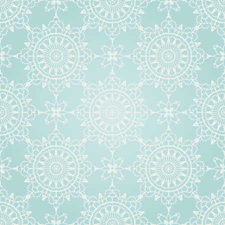 Seamless winter ornamentのイラスト素材