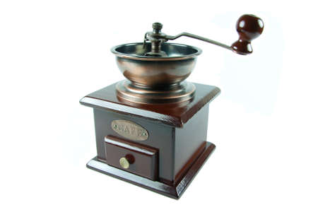 Vintage coffee grinderの写真素材