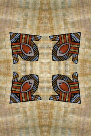 Egyptian papyrus in traditional style