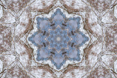 A kaleidoscope, abstract fantasy, illustration, can be used as a background