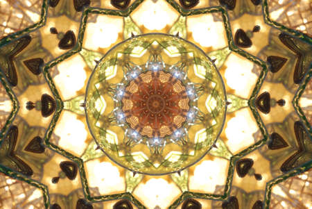 A kaleidoscope, abstract fantasy, illustration, can be used as a background