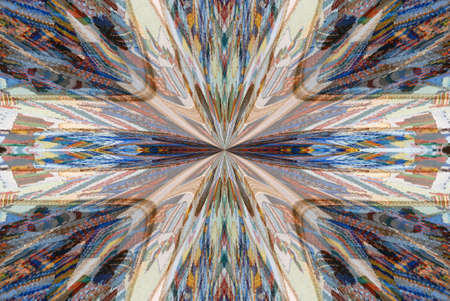 A kaleidoscope, abstract fantasy, illustration, can be used as a background