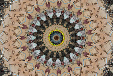 A kaleidoscope, abstract fantasy, illustration, can be used as a background