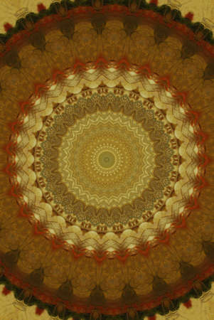 A kaleidoscope, abstract fantasy, illustration, can be used as a backgroundの写真素材