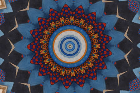A kaleidoscope, abstract fantasy, illustration, can be used as a background