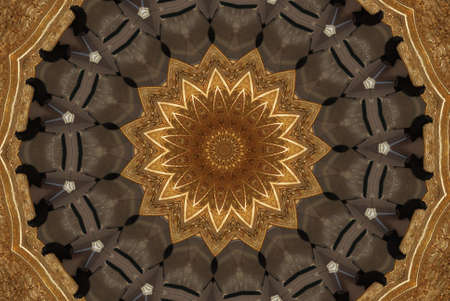 A kaleidoscope, abstract fantasy, illustration, can be used as a background