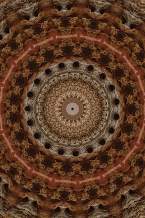 A kaleidoscope, abstract fantasy, illustration, can be used as a backgroundの写真素材