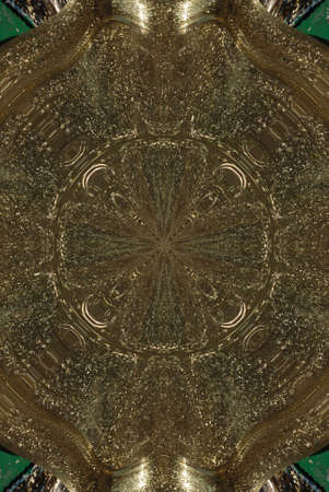 A kaleidoscope, abstract fantasy, illustration, can be used as a backgroundの写真素材