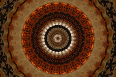 A kaleidoscope, abstract fantasy, illustration, can be used as a backgroundの写真素材