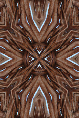 A kaleidoscope, abstract fantasy, illustration, can be used as a backgroundの写真素材