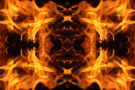 A kaleidoscope, abstract fantasy, illustration, can be used as a backgroundの写真素材