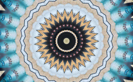 A kaleidoscope, abstract fantasy, illustration, can be used as a backgroundの写真素材