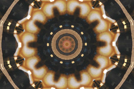A kaleidoscope, abstract fantasy, illustration, can be used as a background