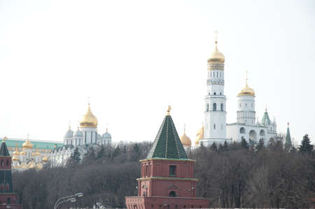 Kremlin exterior in the Moscowの写真素材