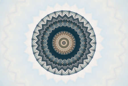 A kaleidoscope, abstract fantasy, illustration, can be used as a backgroundの写真素材