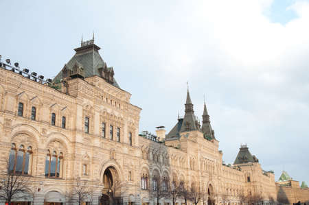 GUM Department Store in the center of Moscow, Russia.の写真素材