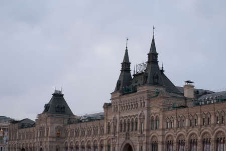 GUM Department Store in the center of Moscow, Russia.の写真素材