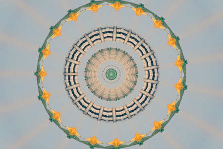 A kaleidoscope, abstract fantasy, illustration, can be used as a background