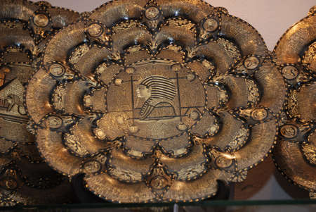 A shop of souvenirs is in Africaの写真素材