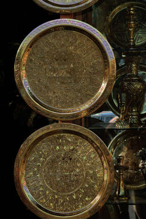 A shop of souvenirs is in Africaの写真素材