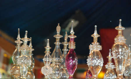 Egyptian perfume bottlesの写真素材