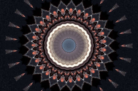 A kaleidoscope, abstract fantasy, illustration, can be used as a background