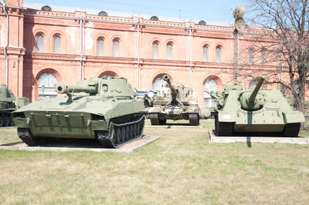 The Soviet and Russian military technics. Russia, St.-Petersburgの写真素材