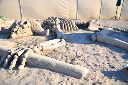 Figures from the sand