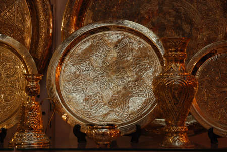 A shop of souvenirs is in Africaの写真素材