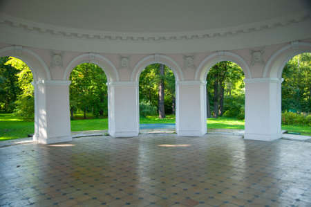 Rotunda in park  の写真素材