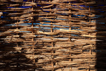 wattled fenceの写真素材