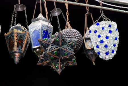 A shop of souvenirs is in Africaの写真素材