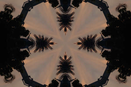 A kaleidoscope, abstract fantasy, illustration, can be used as a background