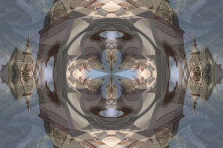 A kaleidoscope, abstract fantasy, illustration, can be used as a background