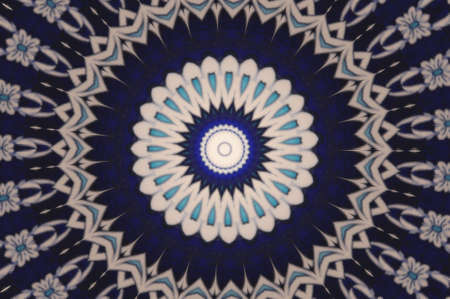  illustration of Colorful circular background made in oriental style