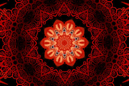 Abstract Background or wallpaper pattern Design Template in Black and Red