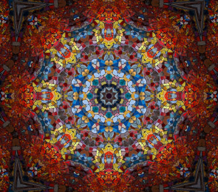 mosaicの写真素材