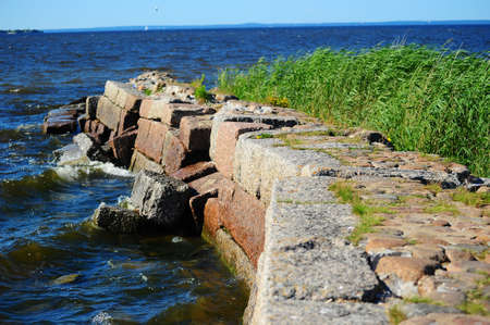 Stone pierの写真素材