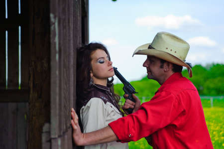 Love story in cowboy's style
