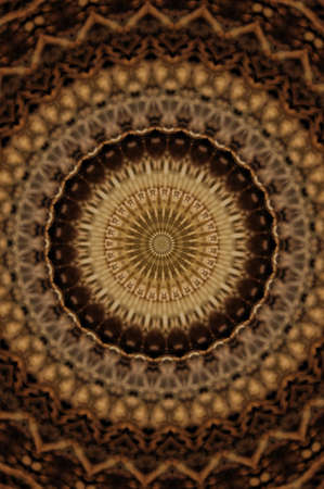 Brown ornamentの写真素材