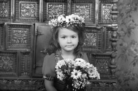 Flower Girlの写真素材