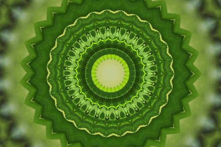 green geometric patternの写真素材