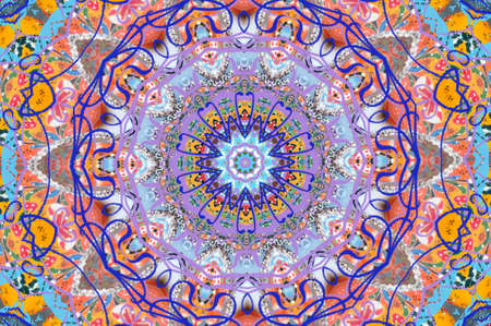 bright circular oriental ornament