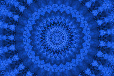 blue circular patternの写真素材