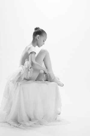 Little ballerinaの写真素材