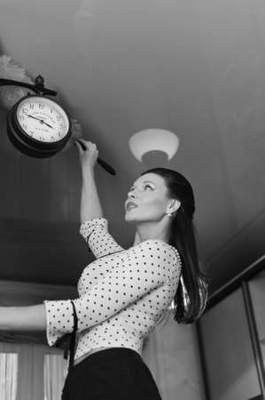 time for cleaningの写真素材