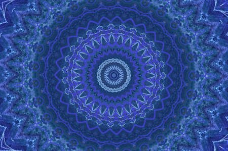 blue circular pattern